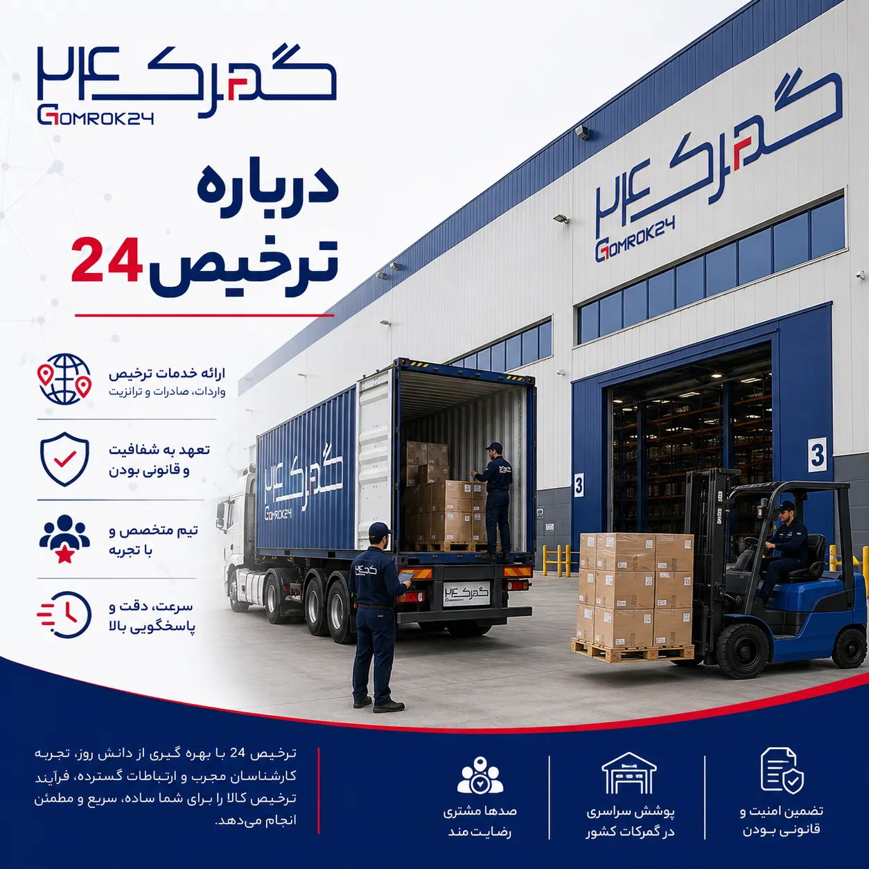 درباره ترخیص ۲۴