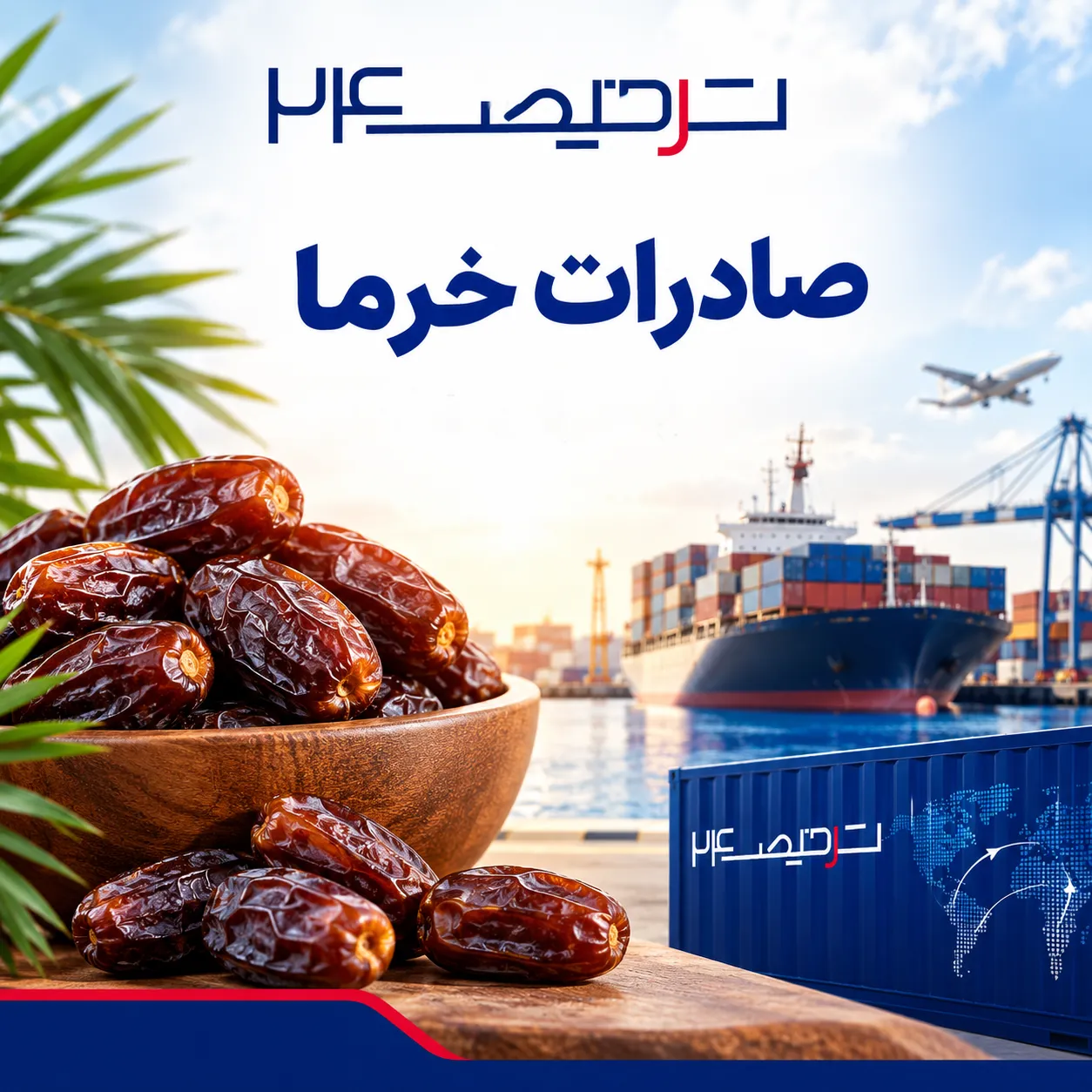 صادرات خرما با ترخیص۲۴