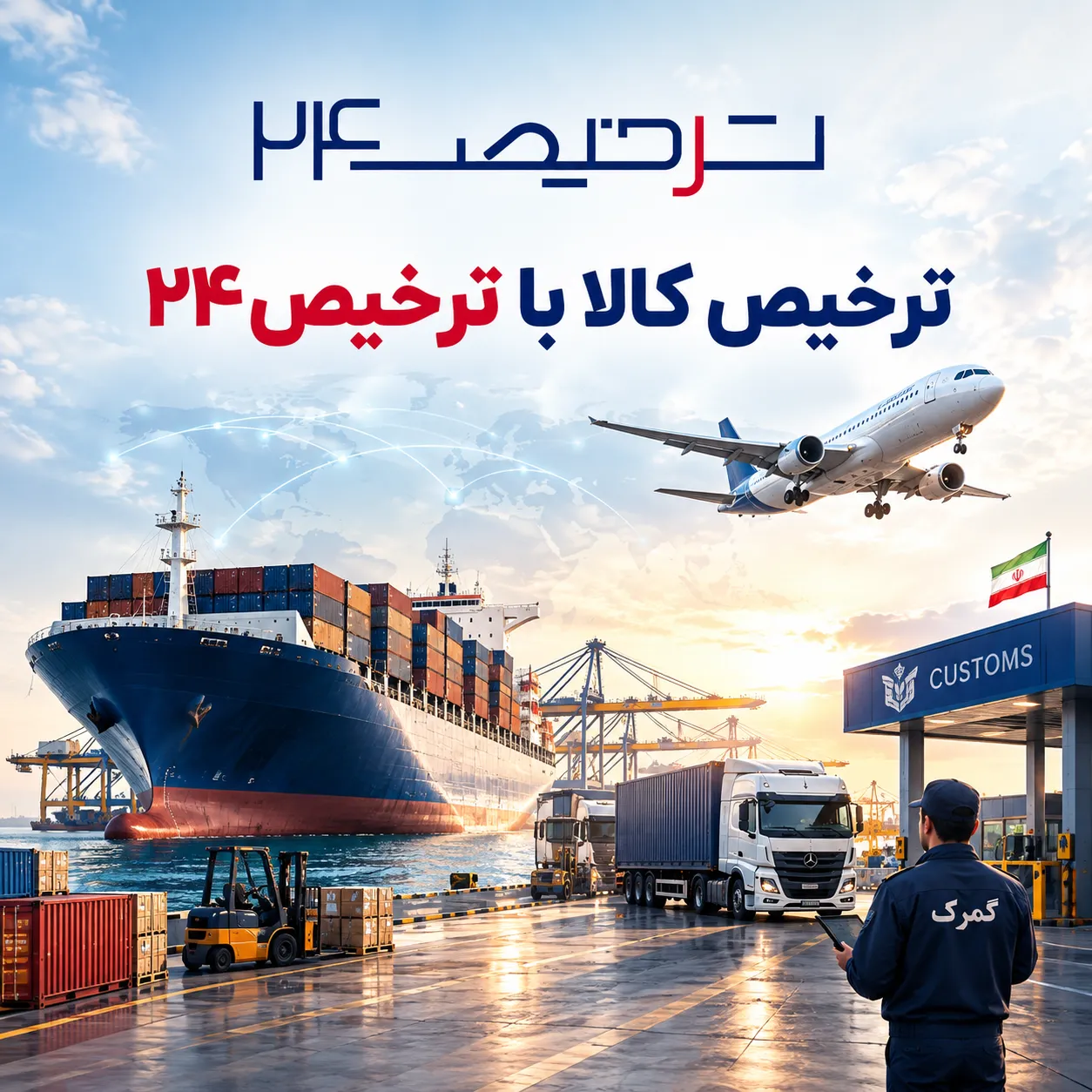 خدمات واردات و ترخیص کالا با ترخیص۲۴