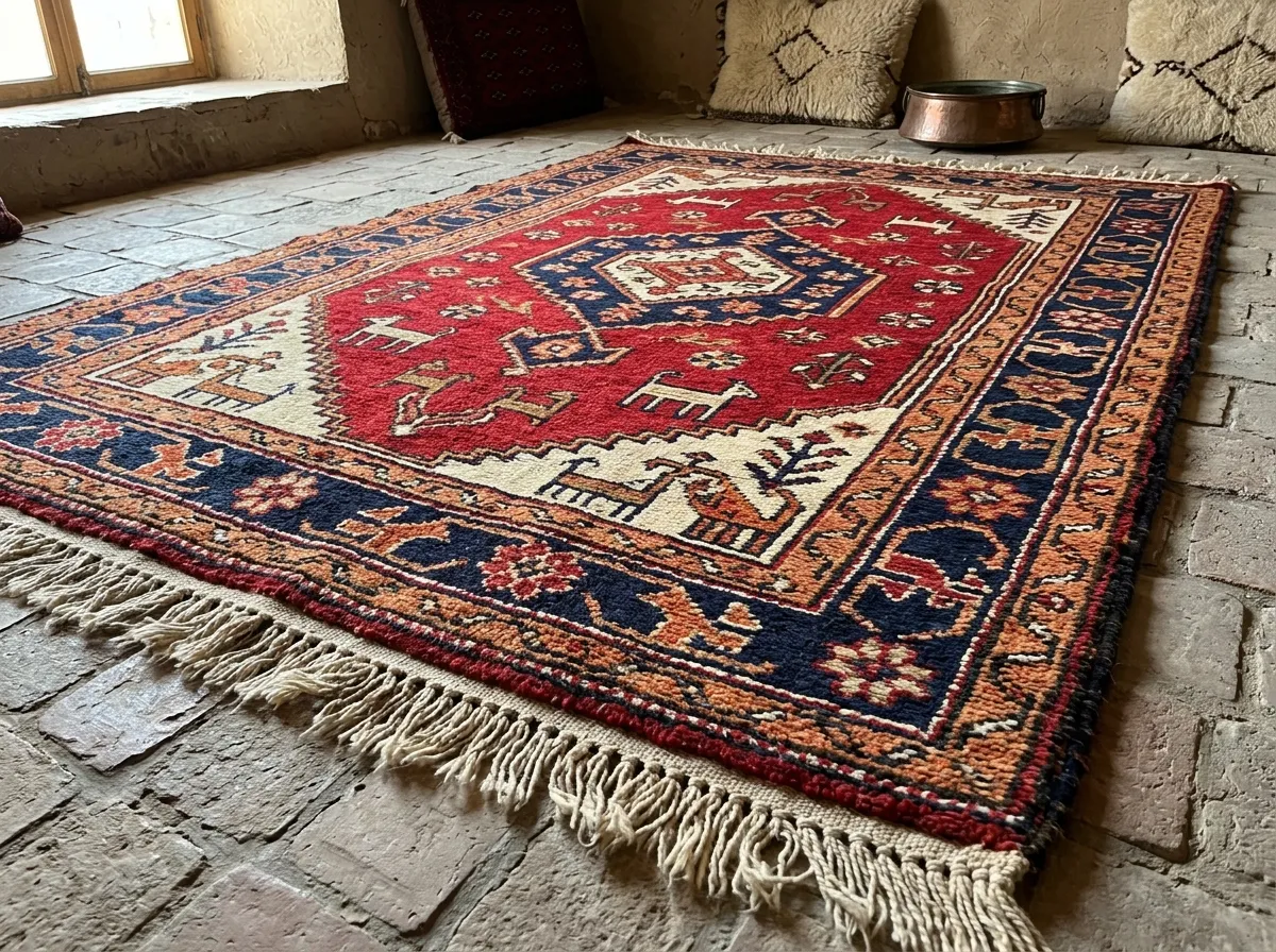 فرش دستباف پشمی